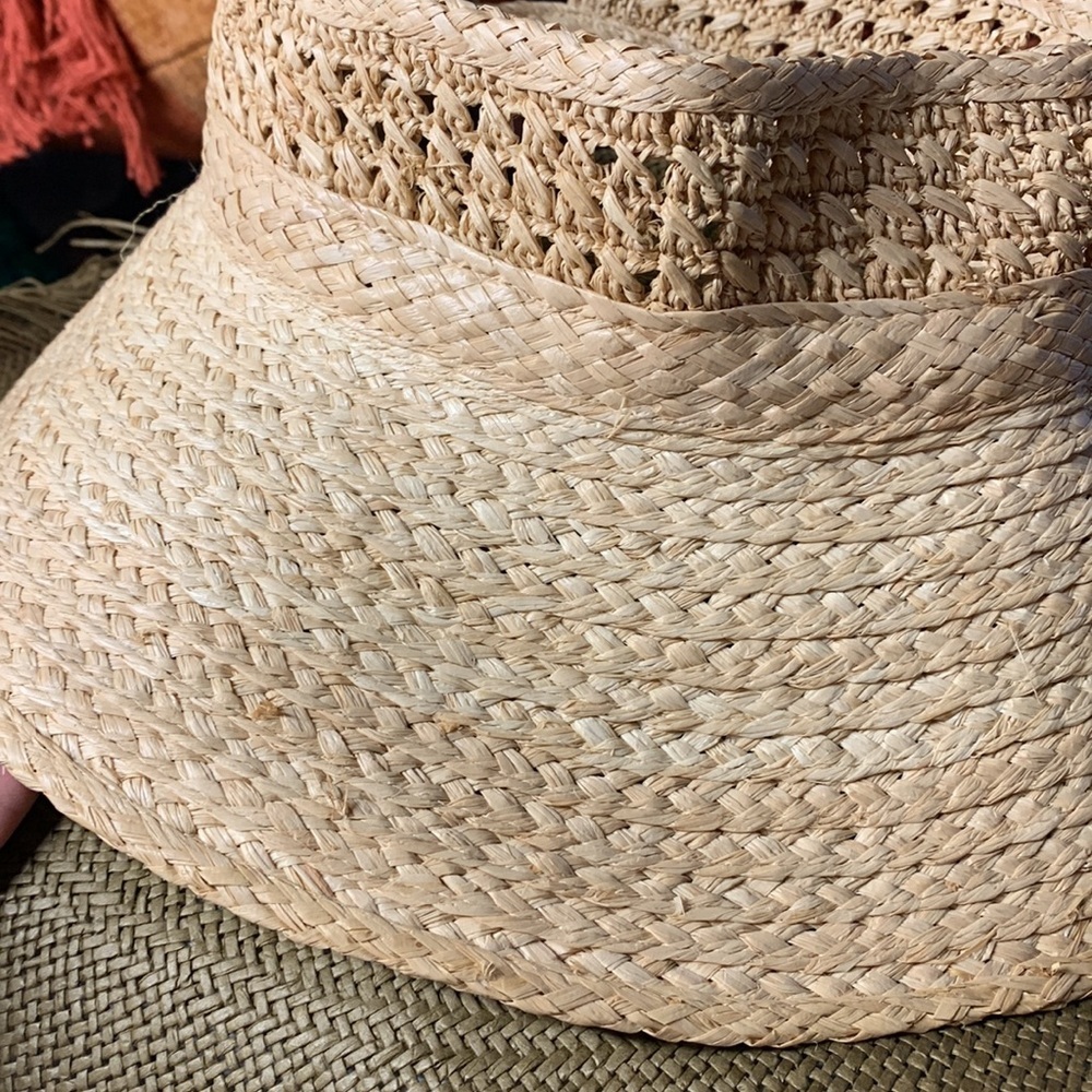 Anthropologie woven packable visor new with tags - Picture 9 of 11